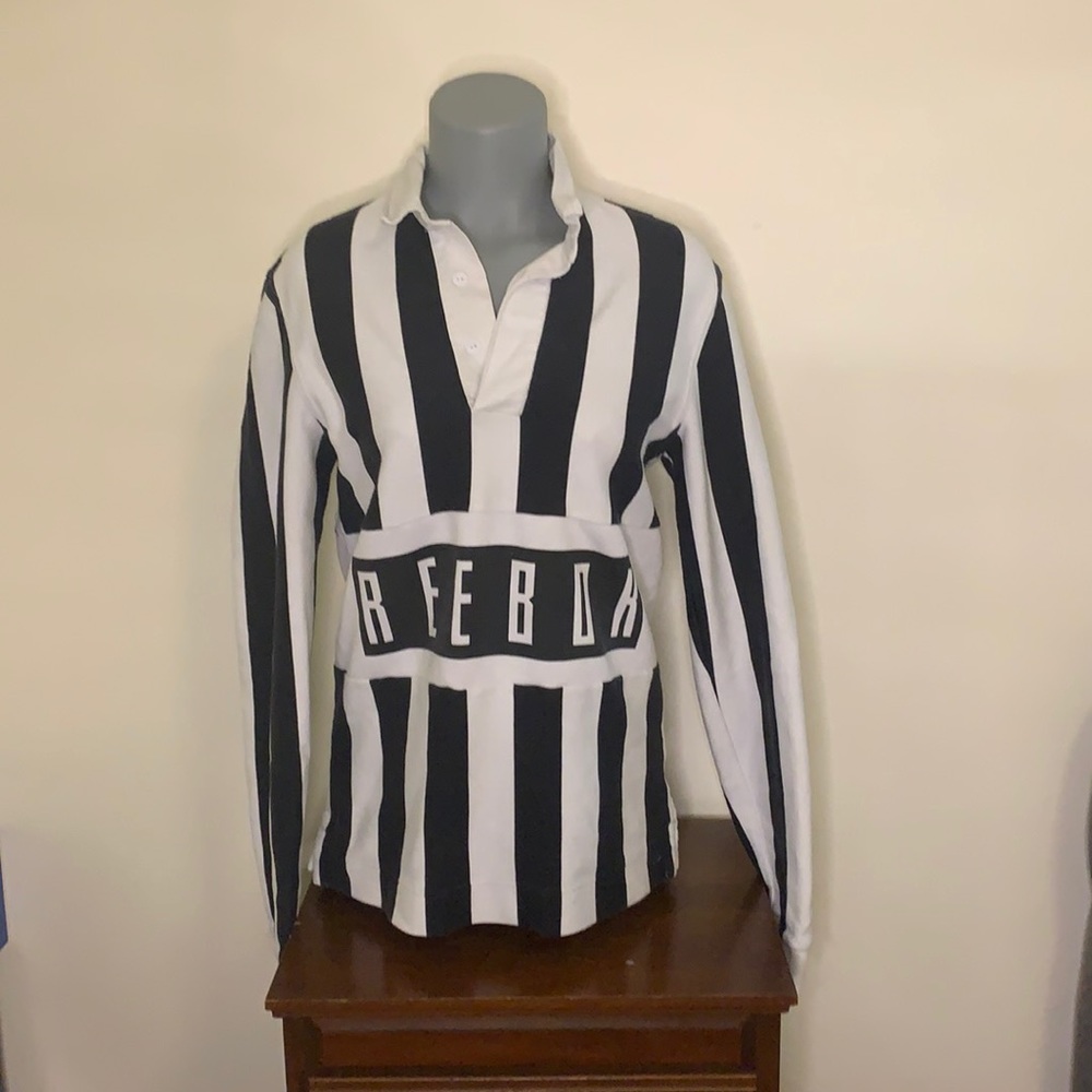 Reebok Classic Rugby Striped Long Sleeve Shirt